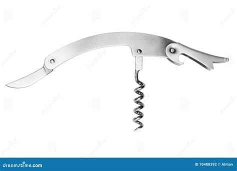 Waiter s corkscrew stock photo. Image of tool, utensil - 70488392