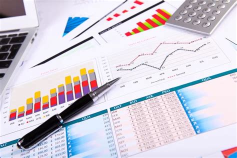 Graphs, charts, business table. ⬇ Stock Photo, Image by © SergeyNivens ...