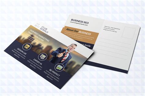 Marketing Consultant Postcard Design Template - 99Effects