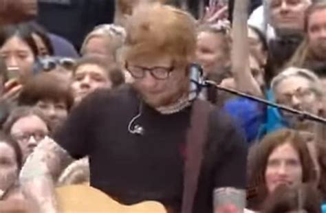 Ed Sheeran Performs Special Rendition Of 'Galway Girl' In A Live Street Concert