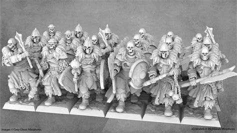 Undead Army Set | Undead Army | 3D Printed Miniature | Highlands ...