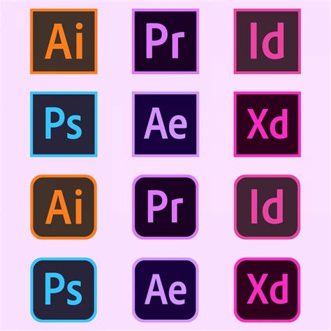 10+ Adobe Icons Png - Png-drawing.com | Logo software, Adobe software, Education logo design