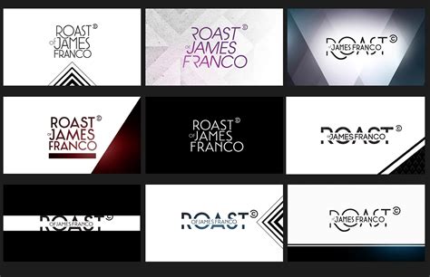 Roast of James Franco- Designs & Animations | Behance