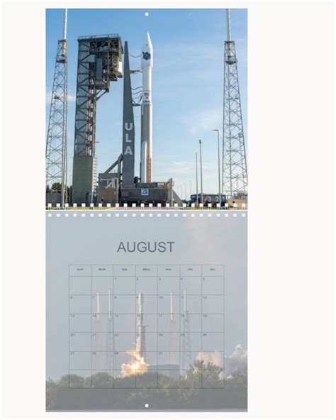 2023 Rocket Launch Photo Calendar Spacex Rocket Launch - Etsy