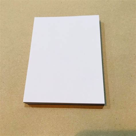 50/100pcs A6 White/Colored bond paper for Airway Bill, bottle cover labelling, notes, memo pad ...