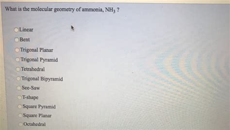 Solved What is the molecular geometry of iodine trichloride, | Chegg.com