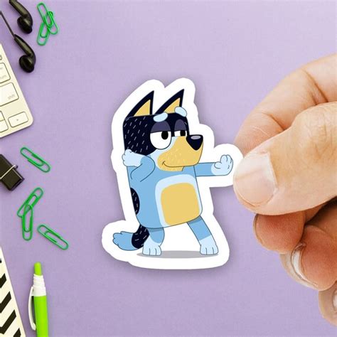 Bluey Sticker Bluey Family Sticker Laptop Sticker Phone - Etsy