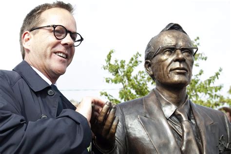 Tommy Douglas Statue - Weyburn, Saskatchewan