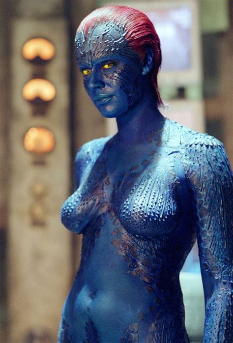 Rebecca Romijn as Mystique From X-Men | Rebecca romijn mystique ...