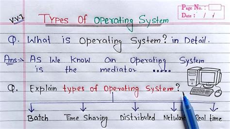 What Are the Different Types of Operating System Explain