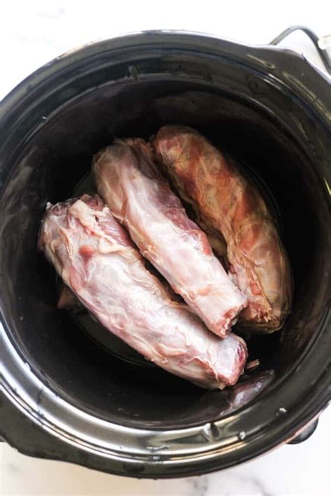 how to cook turkey necks in the crock pot - DeKookGuide