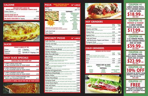 Dave's Pizza menus in Fall River, Massachusetts, United States