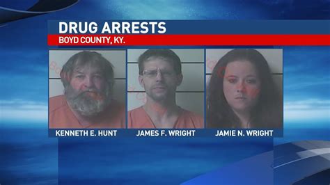 Five arrested in drug raid in Boyd County, Ky. | WCHS