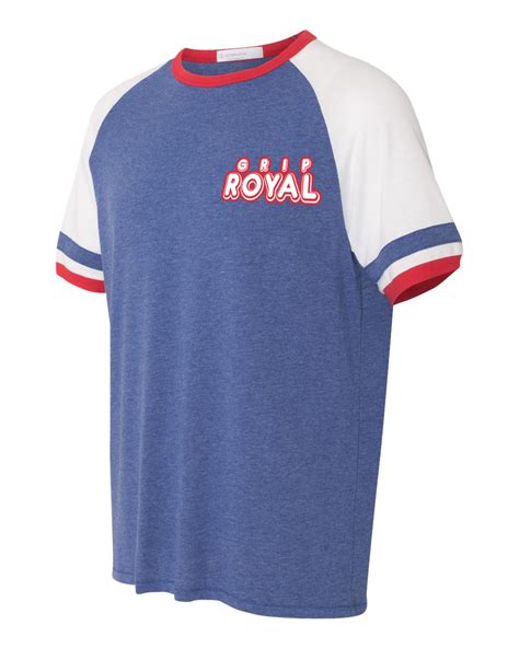 T-Shirt - Retro Red, White, & Blue - Grip Royal