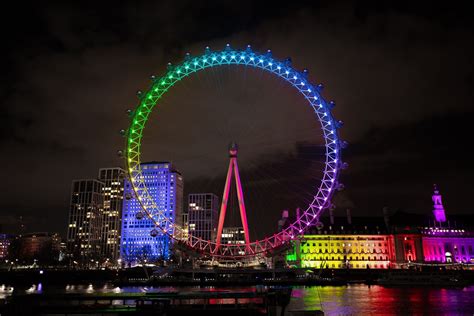 London Eye New Year's Eve Light Display - Secret London