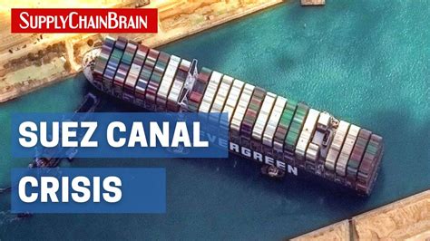 The Impact of the Suez Canal Crisis on Global Supply Chains - YouTube