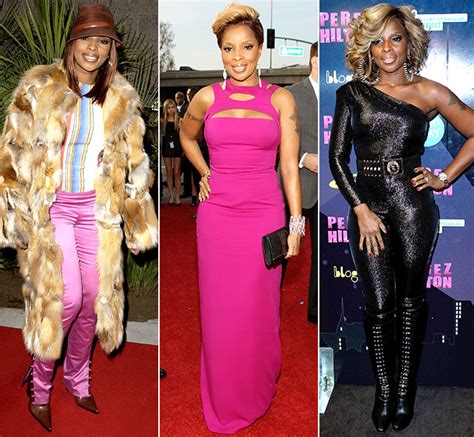 Mary J. Blige's Fashion Evolution