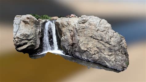 Yosemite Waterfall - Download Free 3D model by jtressle [a7cda52 ...
