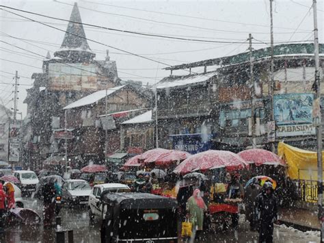 Western Disturbance Likely to Cause Rain, Snowfall in Jammu and Kashmir ...