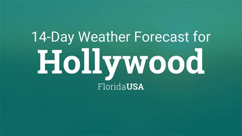 Hollywood, Florida, USA 14 day weather forecast