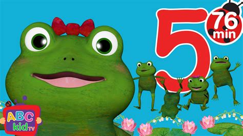 Five Little Froggies Jumping on the Bed + More Nursery Rhymes & Kids Songs - CoComelon - YouTube