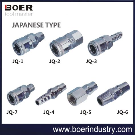 Air Coupler Air Connector Air Hose Japan Type Hose Fitting (JQ series) - China Air Coupler and ...