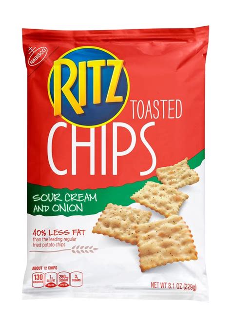 RITZ Sour Cream & Onion Toasted Chips Reviews 2020