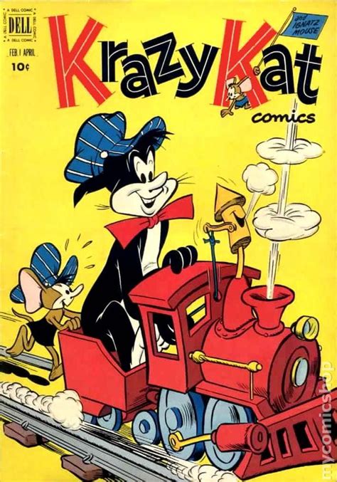 Krazy Kat Comics (1951-1952 Dell) comic books