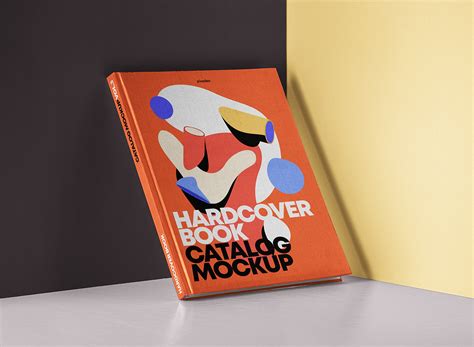 PSD Hardcover Book Catalog Mockup - Free Mockup World