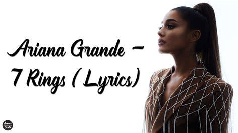 Ariana Grande - 7 Rings (Lyrics) - YouTube