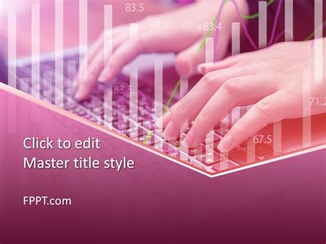 Free Typing in Computer PowerPoint Template - Free PowerPoint Templates