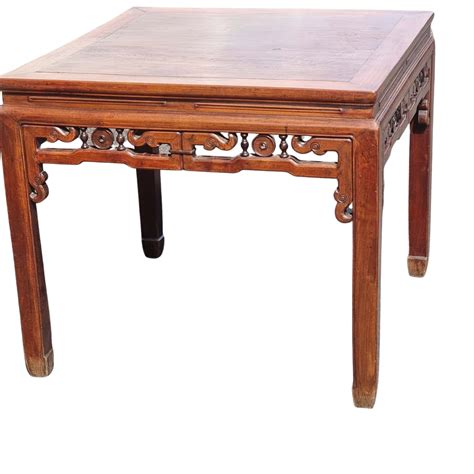 Antique Chinese Square Dining Table, 8 Immortals, Early 19th-century ...