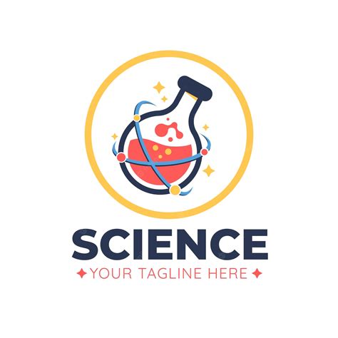 Premium Vector | Science logo template design