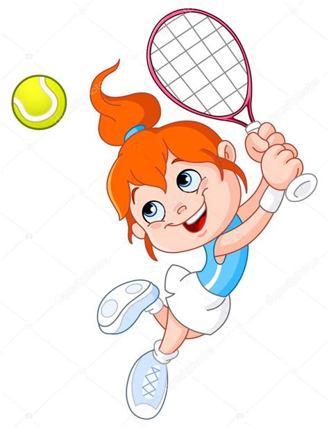 Tennis girl Stock Vector Image by ©yayayoyo #5981536