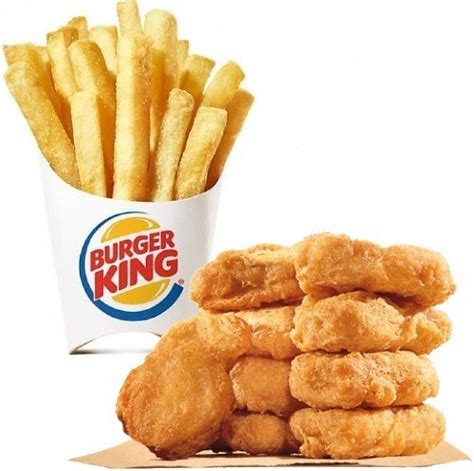 Burger King Chicken Nuggets And Fries - Burger Poster