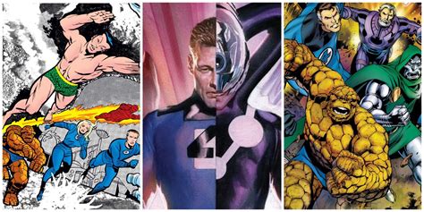 Best Marvel Comics Where The Fantastic Four Team Up With Villains