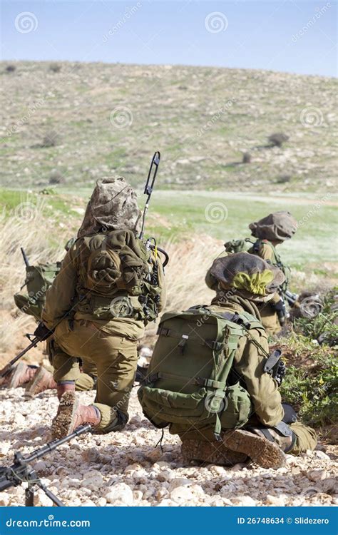 Israeli soldier training editorial stock image. Image of zahal - 26748634