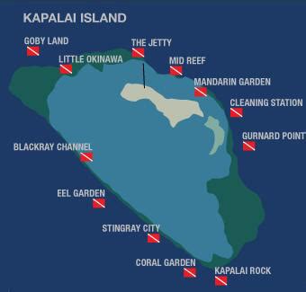 Map Kapalai – SIPADAN Dive – Mt Kinabalu