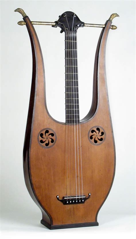 c.1800 Lyre Guitar FOR SALE at Harp Guitar Music