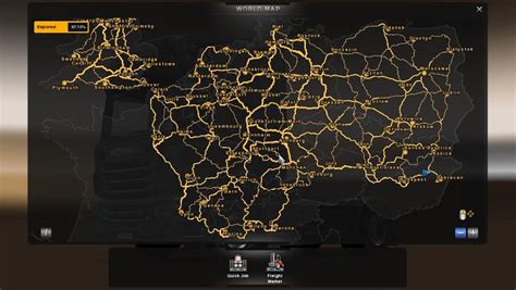 >97% of the map explored - now can't wait for Nordic DLC and especially American Truck Simulator ...