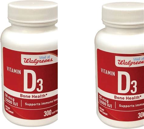 Best Vitamin D Walgreens - 4U Life