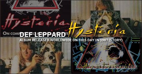 36 Years Ago DEF LEPPARD Return After Four Years With The HYSTERIA Album