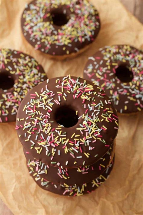 Baked Vegan Donuts (Dipped in Chocolate!) - Loving It Vegan