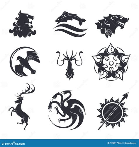 Heraldry Symbols Animals And Meanings