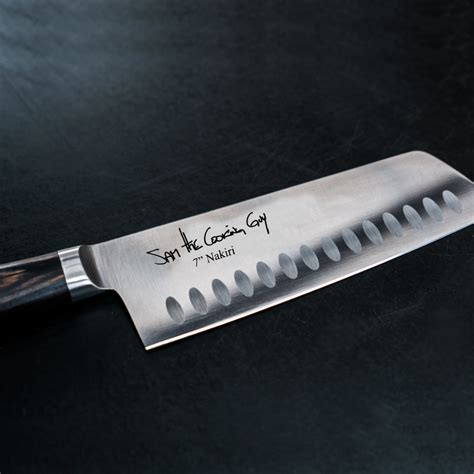 THE ESSENTIAL | 7" Nakiri Knife – SAM THE COOKING GUY OFFICIAL MERCH ...