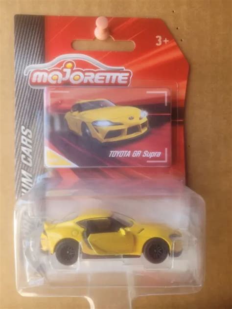 MAJORETTE 2022 - TOYOTA SUPRA GR [YELLOW] VHTF NEAR MINT CARD GOOD EUR ...