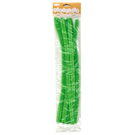 Chenille Stick 12mm Green : Sullivans International