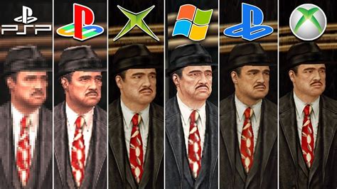 The Godfather | PC vs PS2 vs PS3 vs PSP vs Xbox 360 vs Xbox | Graphics Comparison - YouTube