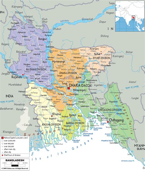 Bangladesh Metro Map - ToursMaps.com