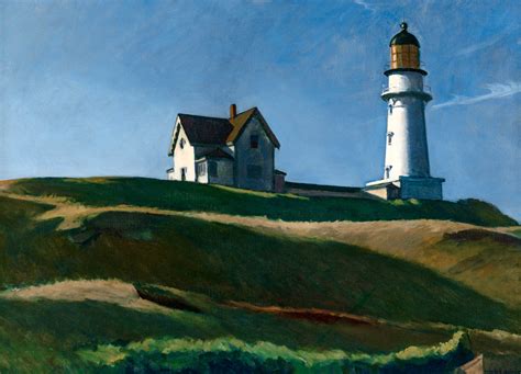 Edward Hopper Lighthouse Hill 1927 Canvas Print or Art